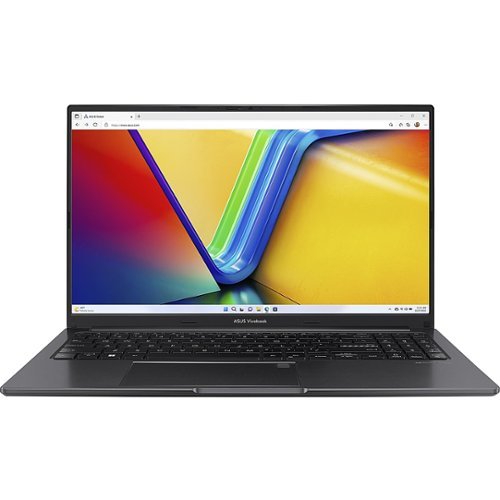 ASUS - Vivobook 15 OLED M1505 15.6" Laptop - AMD Ryzen 5 with 8GB Memory - 512 GB SSD - Indie Black