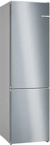 Front. Bosch - 800 Series 12.8 Cu. Ft Bottom-Freezer Counter-Depth Smart Refrigerator with Internal Ice and Water Dispenser - Stainless Steel.