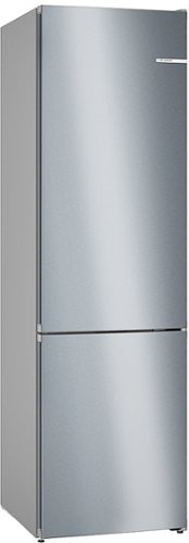 Bosch - 500 Series 12.8 Cu. Ft Bottom-Freezer Counter-Depth Smart Refrigerator - Stainless Steel