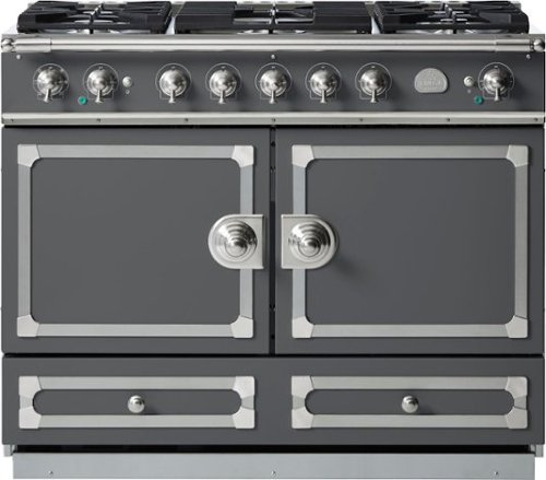 

La Cornue - Cornufe Dual Fuel 110 Range - Graphite with SS & Satin Chrome