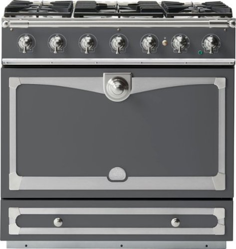 

La Cornue - Cornufe Dual Fuel 90 Range - Graphite with SS & Satin Chrome