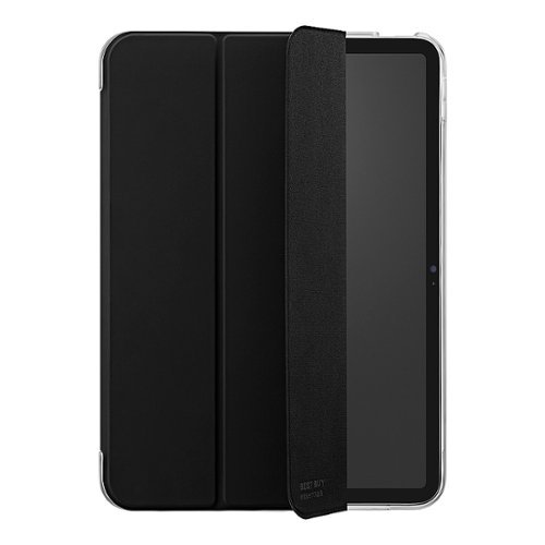 Best Buy essentials™ Folio Case for iPad 10th Gen 10.9 - Black GLOBAL SHIPPING