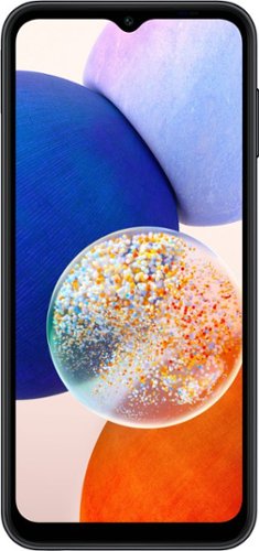 Verizon Prepaid - Samsung Galaxy A14 5G Prepaid - Black-Front_Standard 