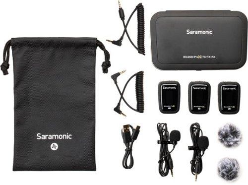 Saramonic - Blink 500 ProX B2 2-Person Wireless 2.4GHz Clip-On Microphone System with Lavaliers