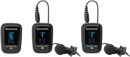Saramonic Blink 500 ProX B2 2-Person Wireless 2.4GHz Clip-On Microphone System with Lavaliers WORLDWIDE DELIVERY