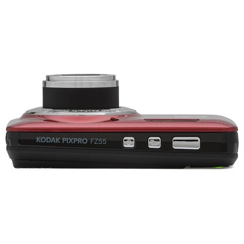 KODAK PIXPRO FZ55 デジタルカメラ レッド Kodak PIXPRO FZ55 16.4 Megapixel Compact Camera Red FZ55-RD - Best Buy