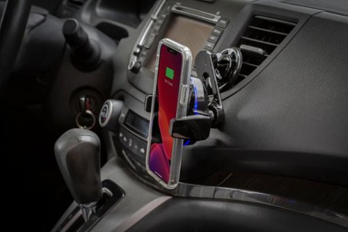 Scosche MagicGrip Auto-Grip  Wireless Charging Vent Universal Mount for Mobile Phones - Black GLOBAL SHIPPING
