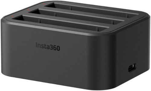 Photos - Action Cameras Accessory Insta360  X3 Fast Battery Charger Hub - Black CINSAAQ/A 