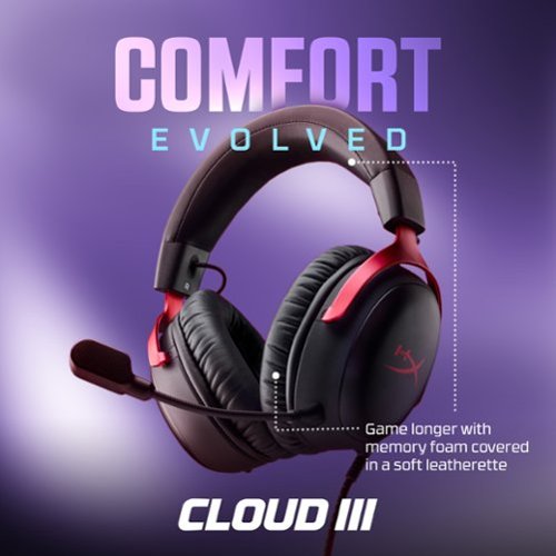 HyperX Cloud III Wired Gaming Headset for PC, PS5, PS4, Xbox