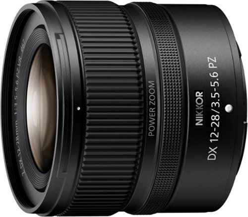 

Nikon - NIKKOR Z DX 12-28mm f/3.5-5.6 PZ VR Ultra Wide Angle Zoom for Z Series Mirrorless Cameras - Black