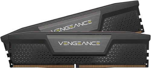 

CORSAIR - VENGEANCE 32GB (2PK 16GB) 6400MHz PC5-51200 DDR5 C32 DIMM Desktop Memory - Black