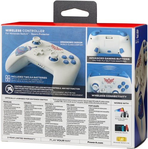 PowerA Wireless Controller for Nintendo Switch - Sworn Protector SHOP ONLINE