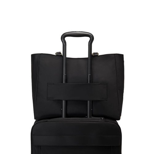 TUMI Voyageur Valetta Large Tote - Black/Gold GLOBAL SHIPPING