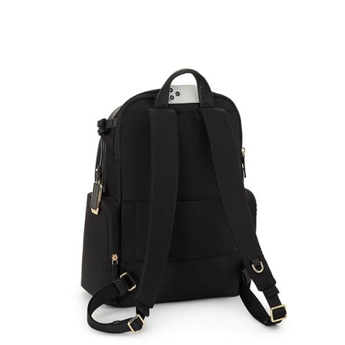 TUMI Voyageur Celina Backpack - Black/Gold WORLDWIDE DELIVERY