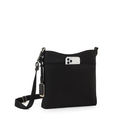 TUMI Voyageur Tyler Crossbody - Black/Gold WORLDWIDE DELIVERY