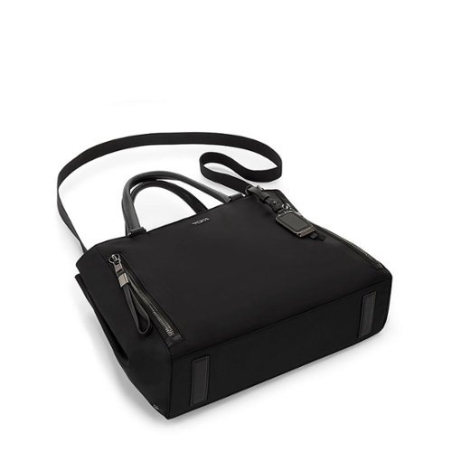 TUMI Voyageur Valetta Medium Tote - Black/Gunmetal GLOBAL SHIPPING