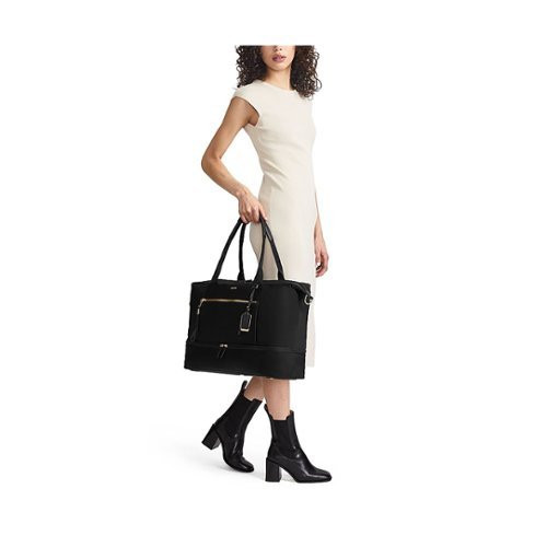 TUMI Voyageur Continental Weekender - Black/Gold HOW TO BUY