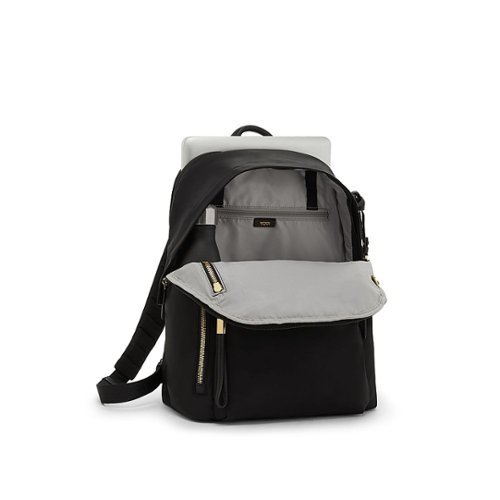 TUMI Voyageur Halsey Backpack Black/Gold 146567-2693 - Best Buy