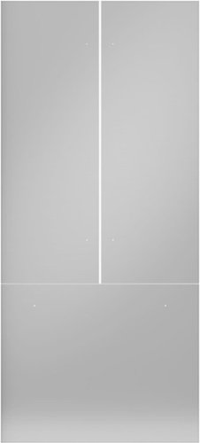 Image of Bertazzoni - Stainless steel front panel kit for French Door model REF36FDBZPNV - Stainless steel