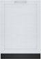 Bosch - 800 Series 24" Top Control Smart Built-In Stainless Steel Tub Dishwasher with 3rd Rack and RackMatic, 42 dBA - Custom Panel Ready-Front_Standard