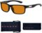 GUNNAR - Enigma Sun Glasses with Blue Light Reduction, Amber Max Lenses - Onyx-Front_Standard