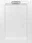 Front. Bosch - Benchmark Series 24" Top Control Smart Built-In Stainless Steel Tub Dishwasher with 3rd Rack and RackMatic, 39 dBA - Custom Panel Ready.