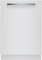 Bosch - 500 Series 24" Top Control Smart Built-In Stainless Steel Tub Dishwasher with 3rd Rack and AutoAir, 44dBA - White-Front_Standard