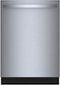 Bosch - 500 Series 24" Top Control Smart Built-In Tub Dishwasher with Flexible 3rd Rack, 44 dBA - Stainless Steel-Front_Standard