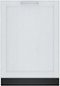 Bosch - 100 Series Plus 24" Top Control Smart Built-In Hybrid Stainless Steel Tub Dishwasher with RackMatic, 48 dBA - Custom Panel Ready-Front_Standard