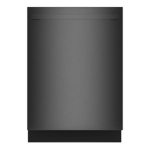 

Bosch - 100 Series Premium 24" Top Control Smart Built-In Hybrid Stainless Steel Tub Dishwasher with 3rd Rack, 46dBA - Black Stainless Steel