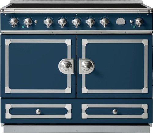 

La Cornue - Cornufe Induction 110 Range - Winter Sky with SS & Satin Chrome