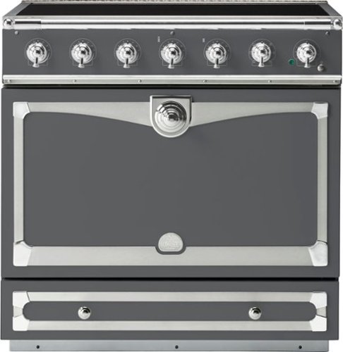 

La Cornue - Cornufe Induction 90 Range - Graphite with SS & Polished Chrome