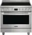 Front. Frigidaire - Professional 4.4 Cu. Ft.  Freestanding  Oven Induction Fan Convection Range - Stainless Steel.