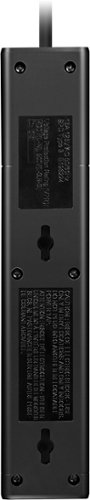 Insignia™ 6-Outlet 1,080 Joules Surge Protector - Black GLOBAL SHIPPING