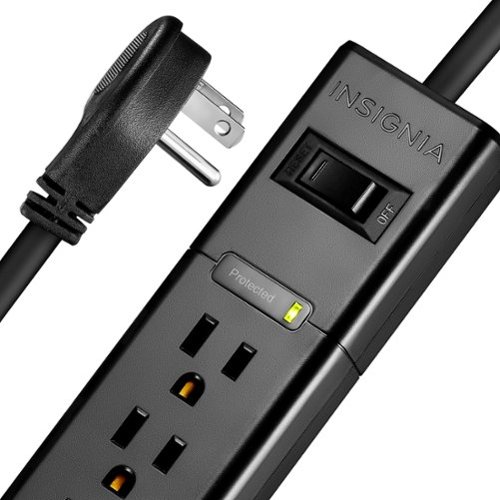 Insignia™ 6-Outlet 1,080 Joules Surge Protector - Black HOW TO BUY