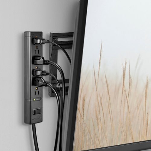 Insignia™ 6-Outlet 1,080 Joules Surge Protector - Black SHOP ONLINE