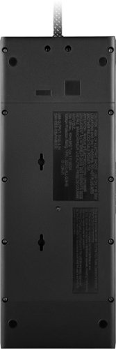 Rocketfish™ 12-Outlet 5,280 Joules Surge Protector with USB and USB-C - Black BUY IN SINGAPORE