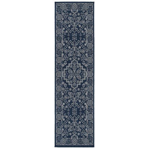 

Kaleen - Sunice Collection 2'2" x 8' Runner - Navy