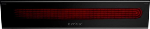 Bromic Heating - Outdoor Heater - Platinum Smart Heat Electric - 4500W - 220V-240V - Black
