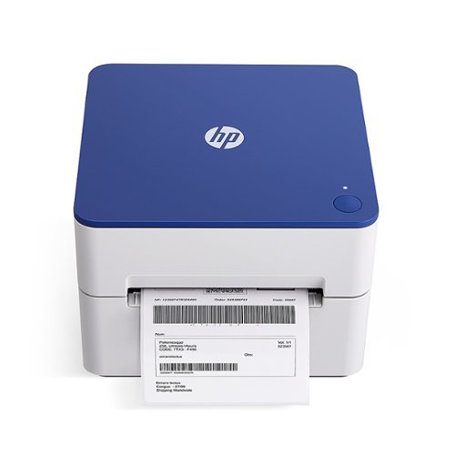 Image of HP - 4x6 Thermal Label Printer 203 DPI - White