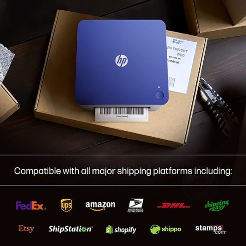 HP SHIPPING LABEL PRINTER, INTERNAL TRAY 4X6 DIRECT THERMAL PRINTER - 300 DPI SHOP ONLINE