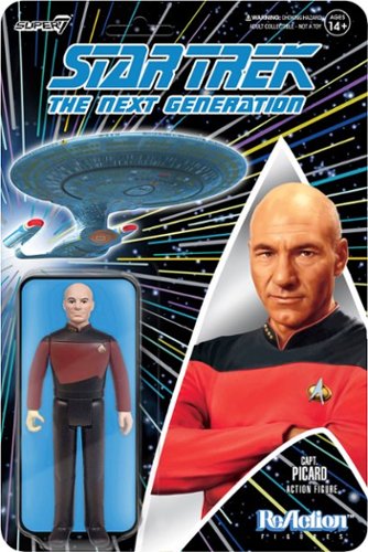 

Super7 - ReAction 3.75 in Plastic Star Trek: The Next Generation - Captain Picard