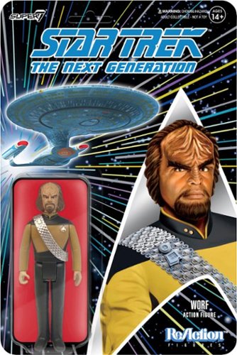 

Super7 - ReAction 3.75 in Plastic Star Trek: The Next Generation - Worf
