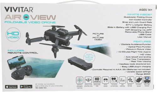 Vivitar aerial view outlet video drone review