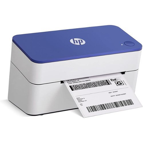 HP - Shipping Label Printer, 4x6 Commercial Grade Direct Thermal - 203 DPI