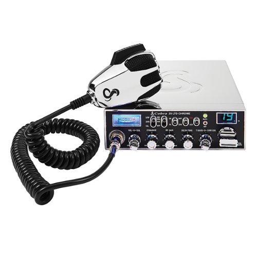 Cobra 29 LTD Classic AM/FM 40 Channel CB Radio Chrome CCBP29LTCH