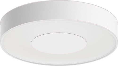 Philips - Geek Squad Certified Refurbished Hue Infuse Ceiling Light - White