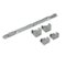 Whirlpool - Mounting Kit For Select Microwaves - Stainless Steel-Front_Standard
