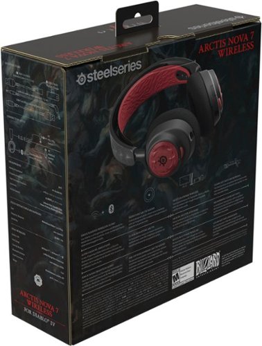 SteelSeries Arctis Nova 7 Wireless Gaming Headset for PC - Diablo IV Edition BUY IN MIDDLE EAST