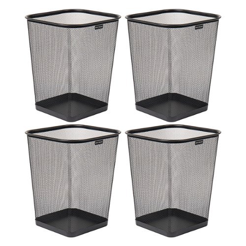 

Mind Reader - Network Collection Waste Basket Black